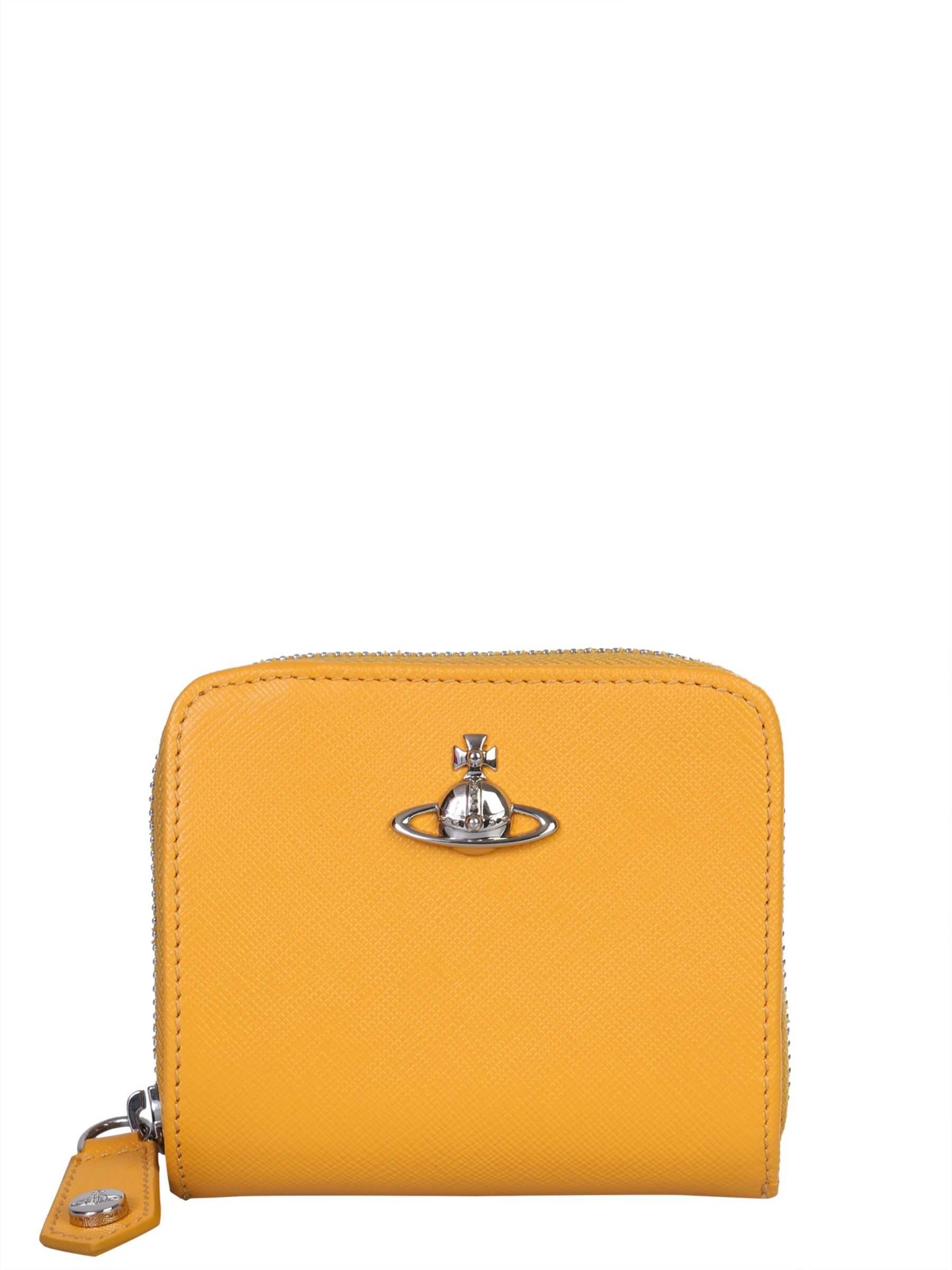 Vivienne Westwood Medium Balmoral Wallet YELLOW