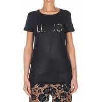 Bluze Glitter T-shirt with logo type Femei