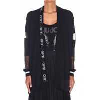 Pulovere casual Cardigan with logo type Femei