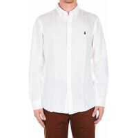 Camasi casual Linen shirt with logo embroidery Barbati