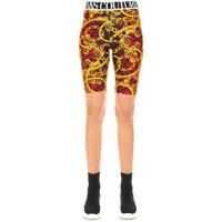 Pantaloni scurti Bike shorts with allover print Femei