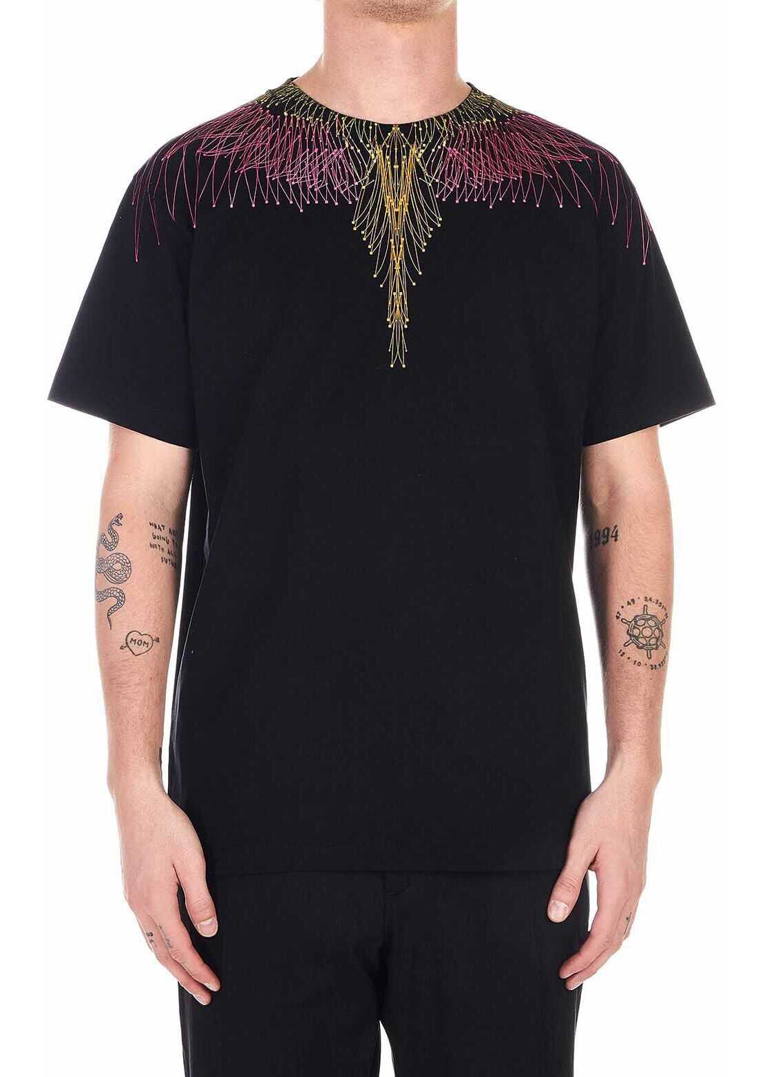 Marcelo Burlon T-shirt "Bezier wings" Black