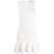 Alexander McQueen Knitted Mini Dress WHITE