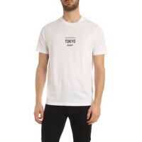 Tricouri Emporio Armani Fashion City Resident Tokyo T-Shirt In White