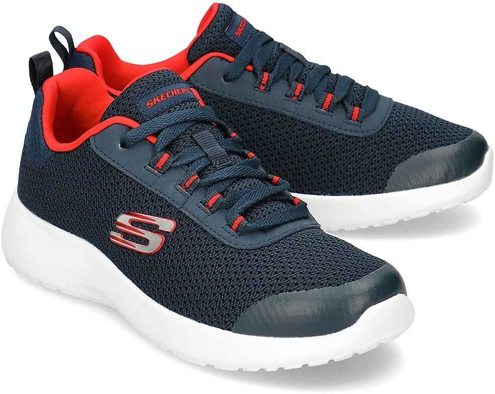 SKECHERS 97771L/NVRD Granatowy