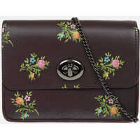 Genti de umar Floral Printed Leather Crossbody Bag Femei