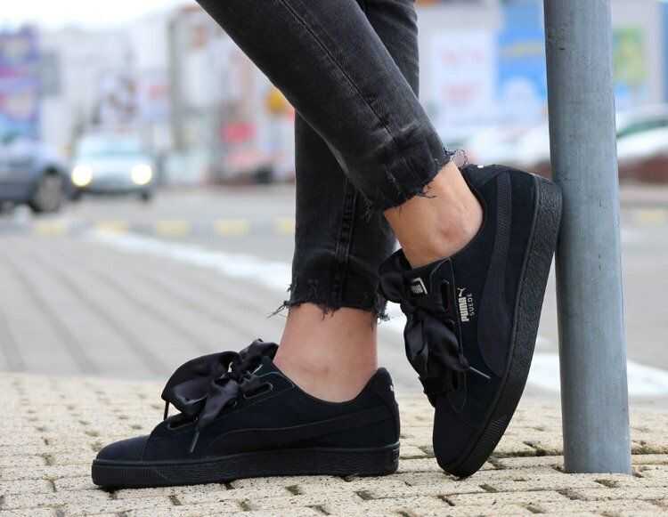 PUMA SUEDE HEART PEBBLE (365210-04) SZARY