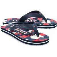 Slapi Tommy Hilfiger Camouflage Print Flip Flop