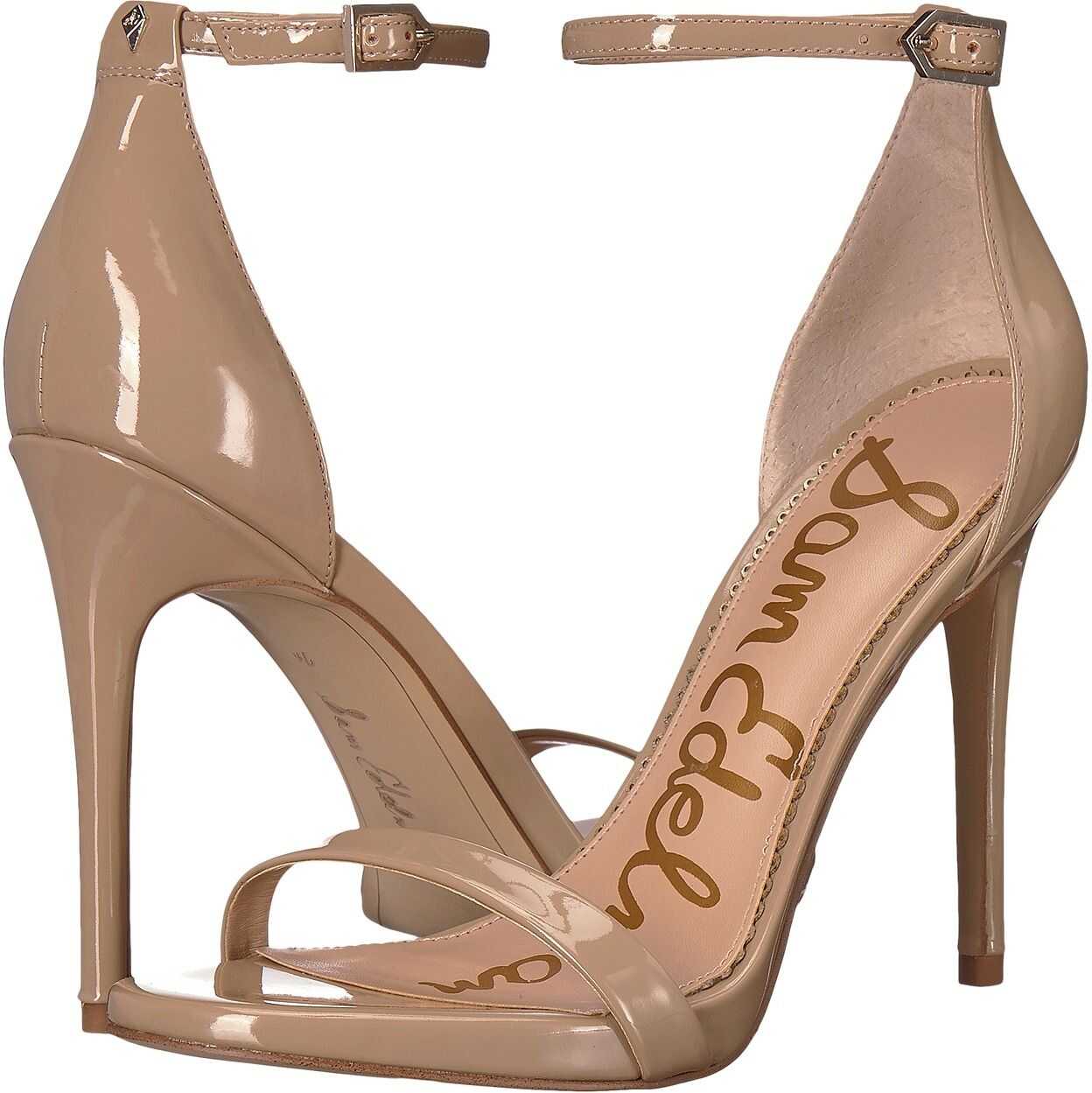 Sam Edelman Ariella Strappy Sandal Heel* Nude Patent