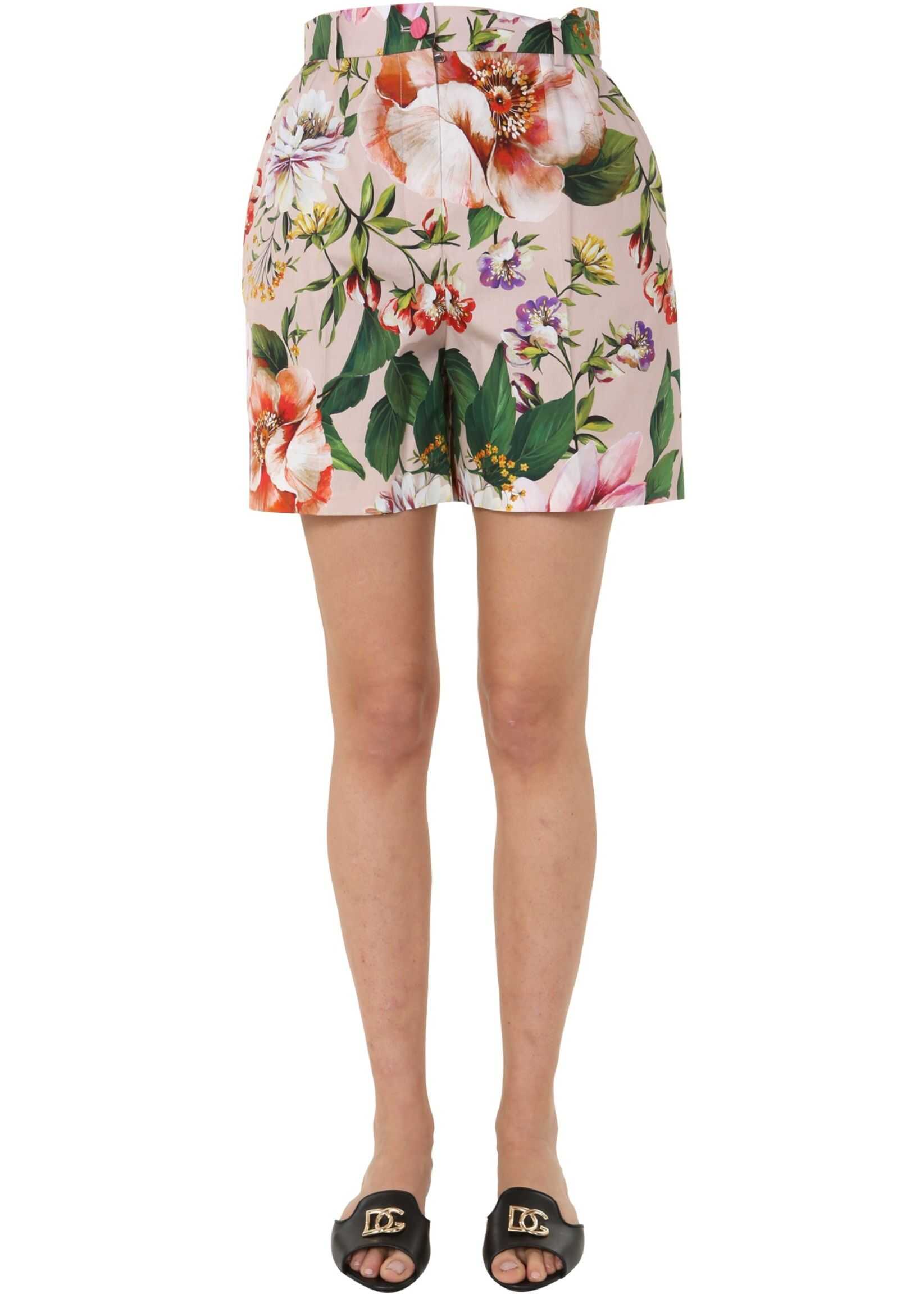 Dolce & Gabbana Printed Shorts PINK