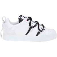 Sneakers Portofino Sneakers In White With Patent Detail Barbati