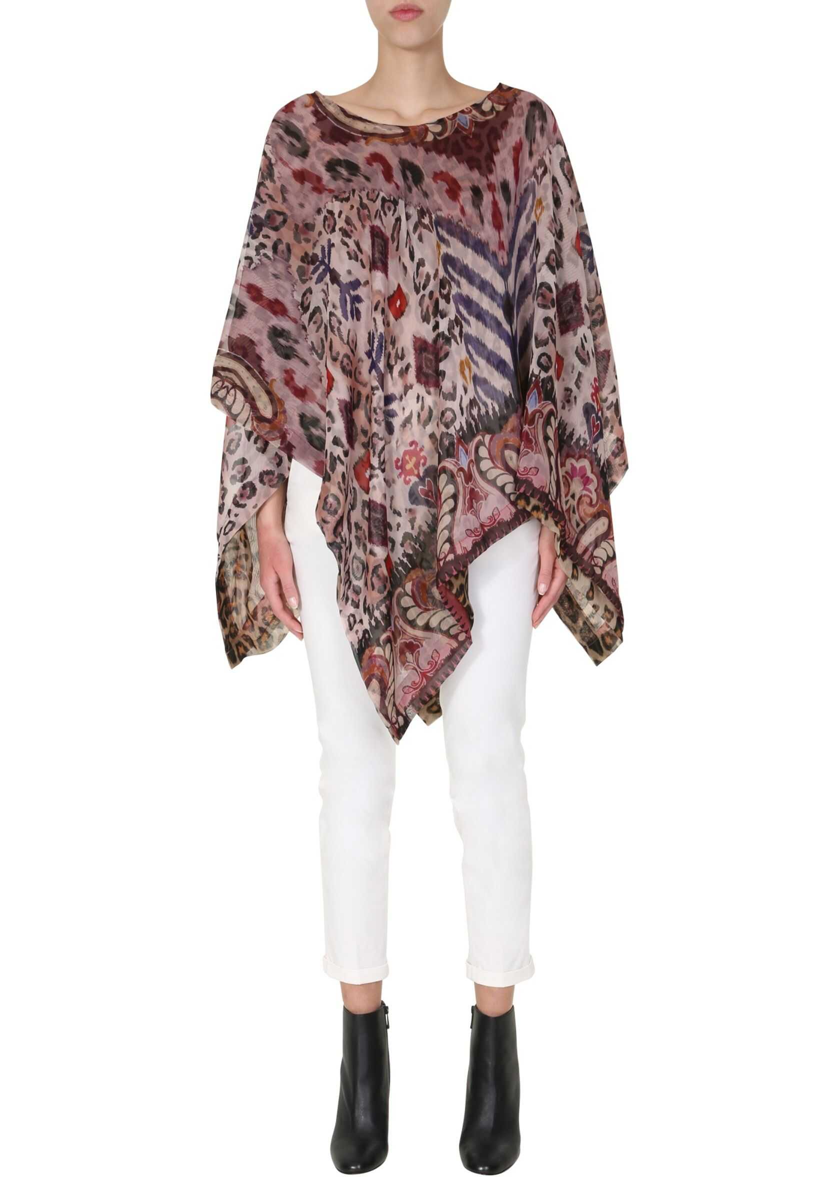 ETRO Silk Poncho