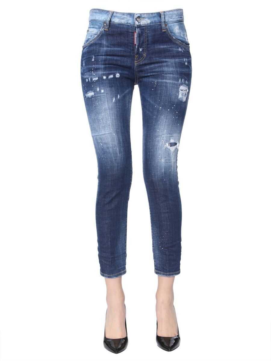 DSQUARED2 Cotton Jeans* BLUE