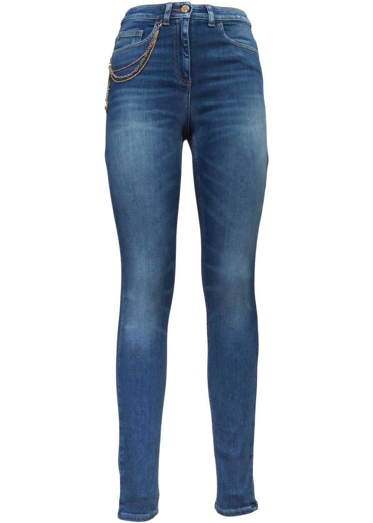 Elisabetta Franchi Cotton Jeans* BLUE