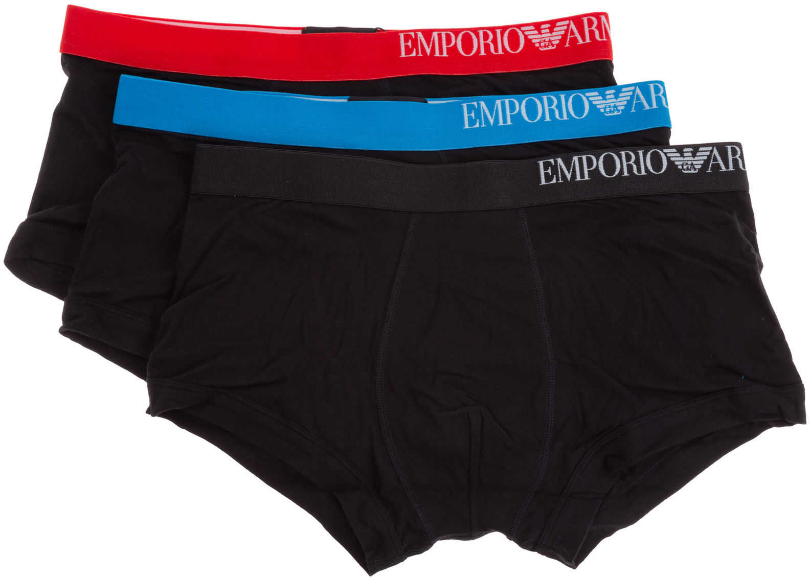 Emporio Armani Shorts Tripack Black