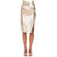 Fuste casual Skirt with glitter finish Femei