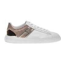 Sneakers H365 Sneakers In White And Gold Femei