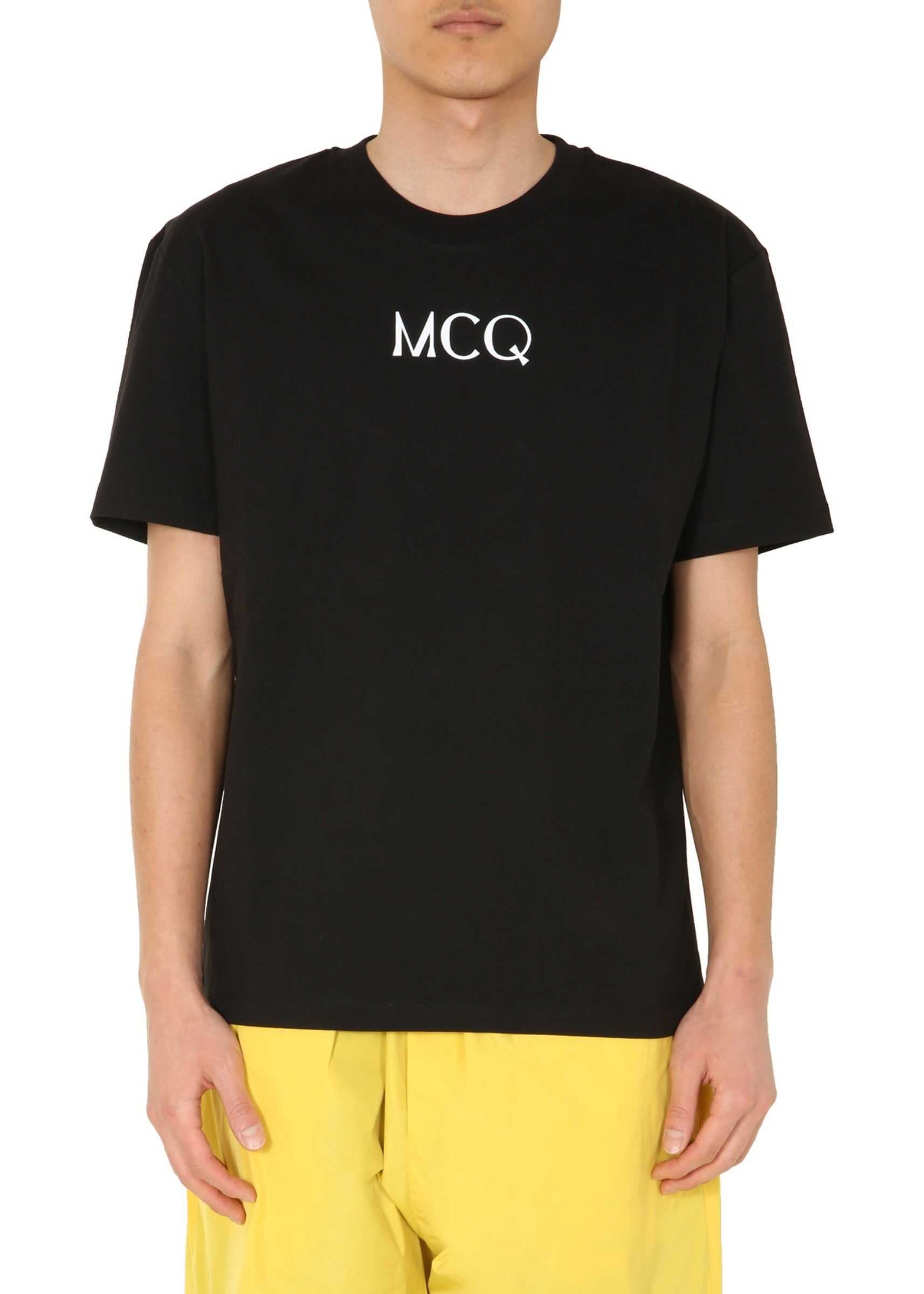 MCQ Alexander McQueen Round Neck T-Shirt BLACK