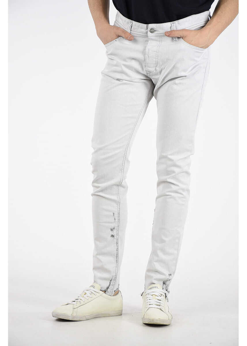 Diesel 17cm Stretch Denim TEPPHAR Jeans* WHITE