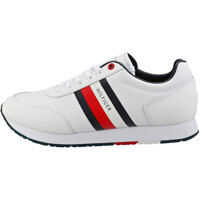 Sneakers Tommy Hilfiger Corporate Leather Flag Runner Fashion Trainers In White*