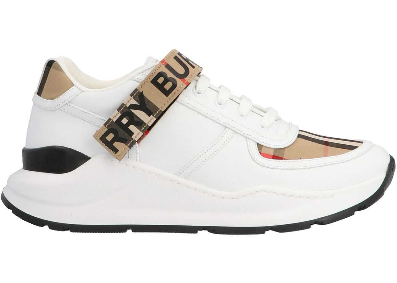 Burberry Ronnie Sneakers In White 8025543 White