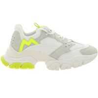 Sneakers Moncler Leave Trace High Sneakers In White
