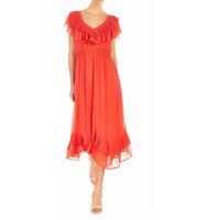 Rochii de zi Dress with accordion pleats Femei