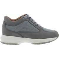 Sneakers Interactive Sneakers In Grey With Lamé Inserts Femei