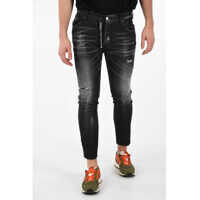 Blugi slim fit DSQUARED2 16cm Distressed SKATER Jeans*