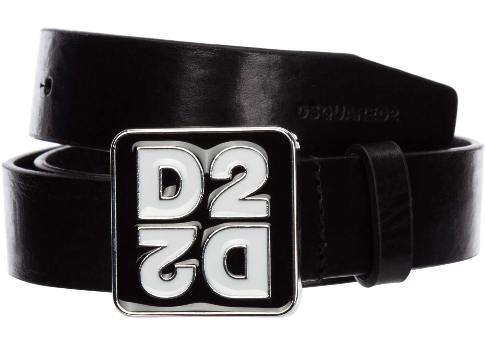 DSQUARED2 Leather Belt Black