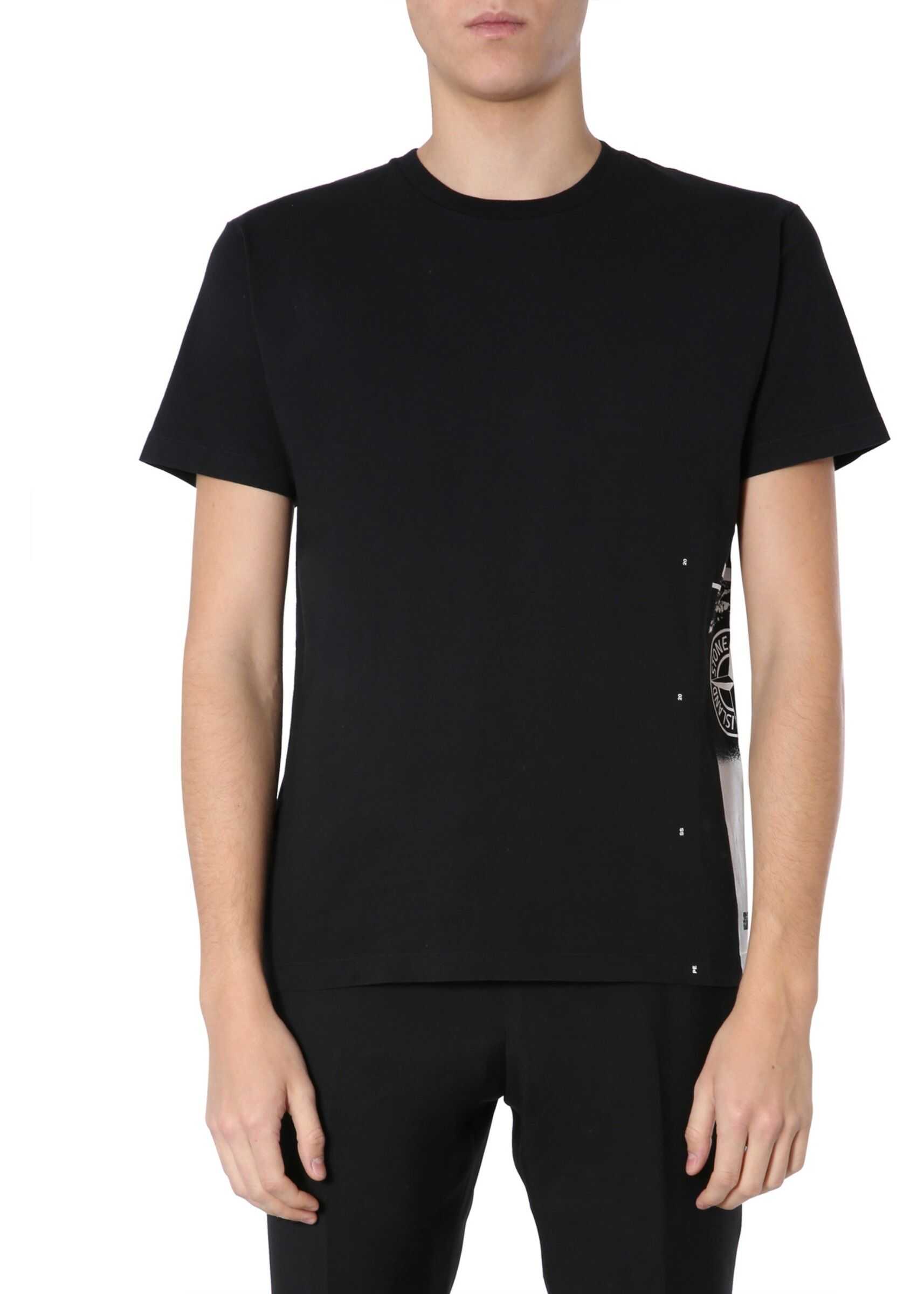 Stone Island "Drone One" T-Shirt BLACK