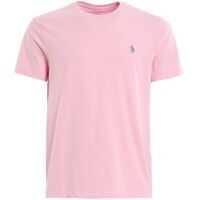 Tricouri Pink Logo Embroidery T-Shirt Barbati