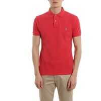 Tricouri Polo Red Slim Fit Cotton Pique Polo Barbati
