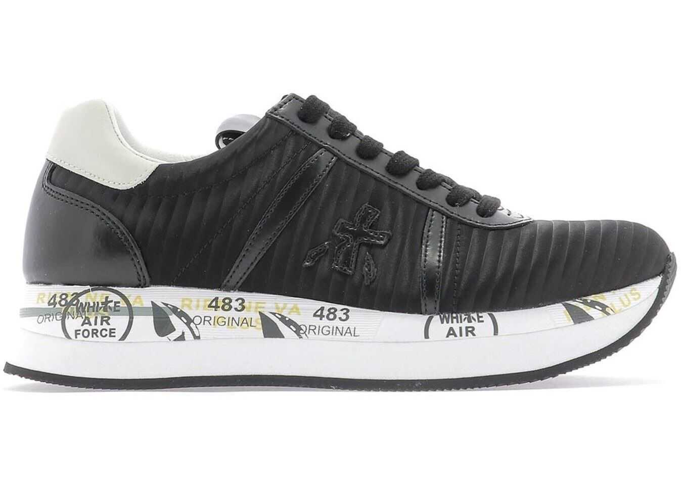 Premiata Conny 3616 Black Sneakers Black