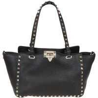 Genti de mana Rockstud S Black Tote Femei