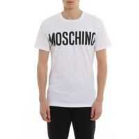 Tricouri Moschino Contrasting Logo Print White T-Shirt