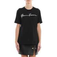 Tricouri Versace Gv Signature Embroidered T-Shirt