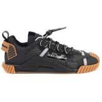 Sneakers Dolce & Gabbana Ns1 Mixed Materials Black And Brown Sneakers