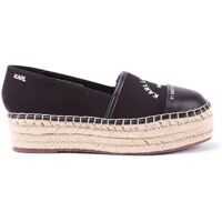 Espadrile Kamini Platform Black Espadrilles Femei