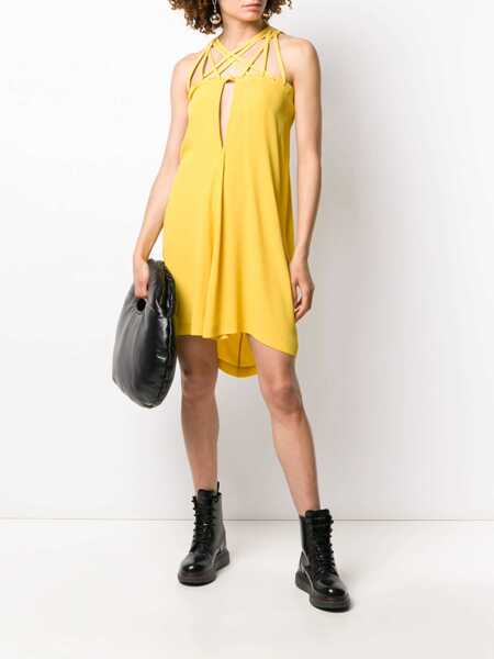 Rochii casual Rick Owens Midi Dress YELLOW Femei (BM 7546546) 2