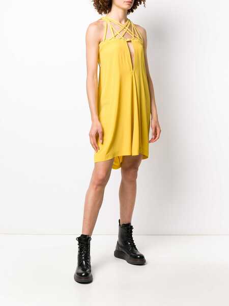 Rochii casual Rick Owens Midi Dress YELLOW Femei (BM 7546546) 3