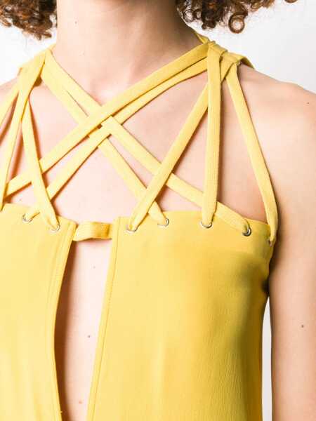 Rochii casual Rick Owens Midi Dress YELLOW Femei (BM 7546546) 5