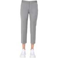 Pantaloni casual Alexander McQueen Straight Cropped Pants