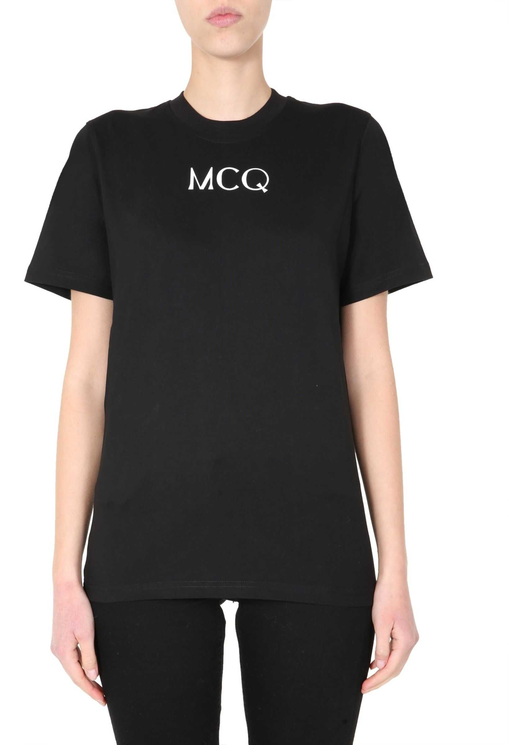MCQ Alexander McQueen Round Neck T-Shirt BLACK