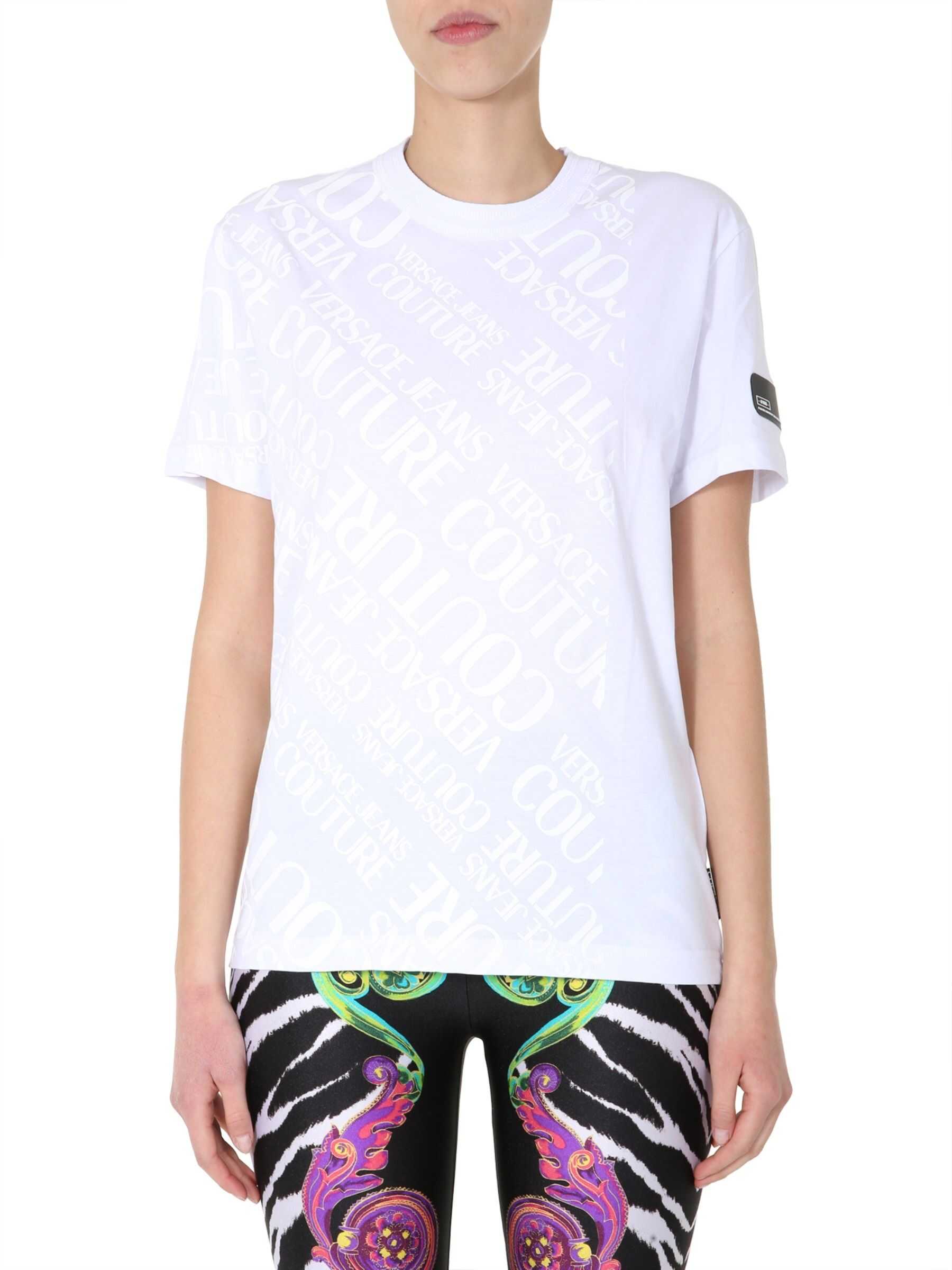 Versace Jeans Couture Round Neck T-Shirt WHITE