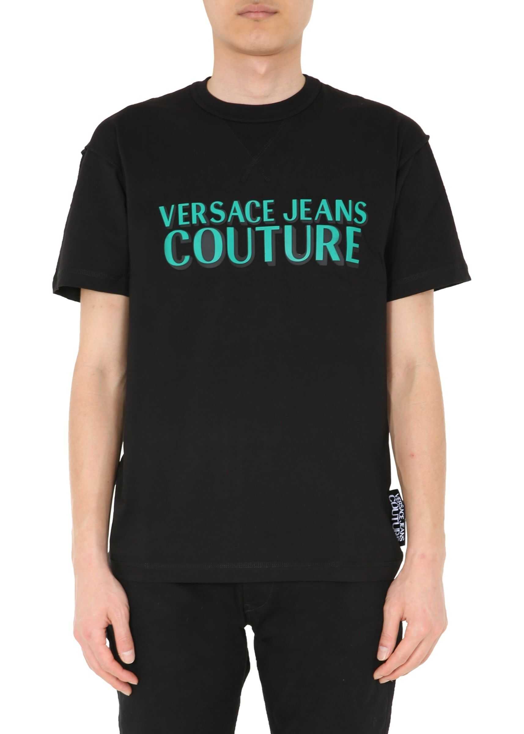 Versace Jeans Couture Round Neck T-Shirt BLACK