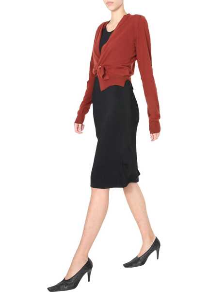 Cardigane Bottega Veneta V-Neck Cardigan ORANGE Femei (BM 7548091) 2