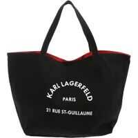 Genti de umar K/Rue St Guillaume Tote Bag In Black* Femei