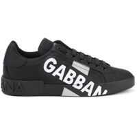 Sneakers Portofino Black Nylon Sneakers Barbati