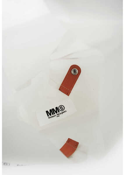 Genti de mana Maison Margiela Mm6 Pvc Shopping Bag White Femei (BM 7561168) 4